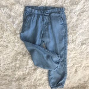 NWOT Lightweight Chambray Pants